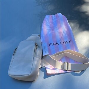 Pink Clove Cream Crossbody Bag